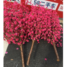 仿真桃花树1.5米